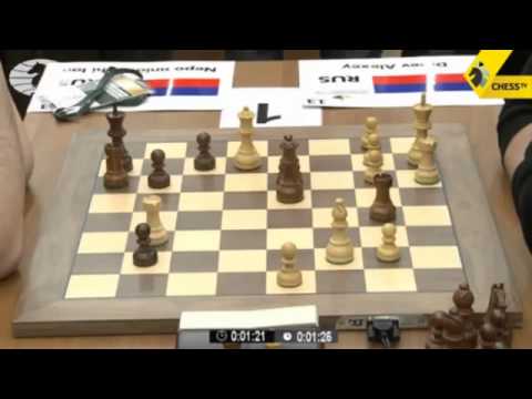 Dreev vs Nepomniachtchi   2013 World Blitz Championship