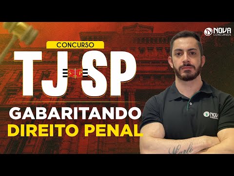 Concurso TJ SP Escrevente 2023: Questões Direito Penal