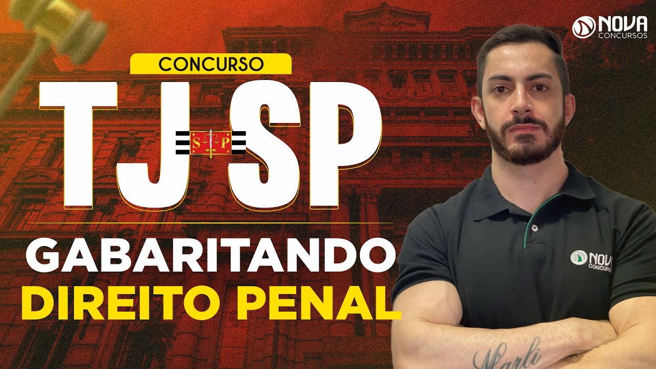Concurso TJ SP Escrevente 2023: Questões Direito Penal