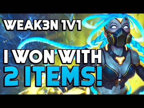 I STILL WON WITH ONLY 2 ITEMS AND MAX SENSITIVITY!? - Smite