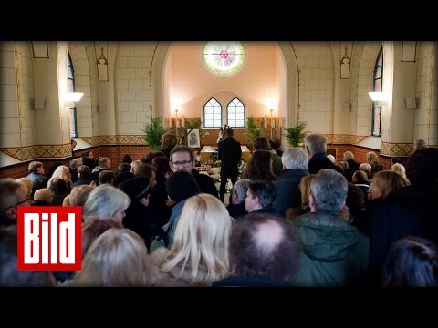 Abschied von Achim Mentzel - Trauerfeier in Cottbus