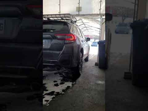 Subaru Crosstrek 2.5L outdoor 2021 exhaust Lachute Performance axleback cold start and sound