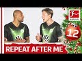 Dutch lesson with Brooks and Weghorst - Repeat After Me - Bundesliga 2019 Advent Calendar 12