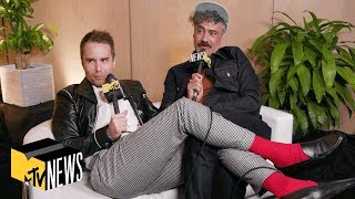 Sam Rockwell & Taika Waititi on 'Jojo Rabbit' & 'Thor: Love & Thunder' | TIFF 2019 | MTV News video