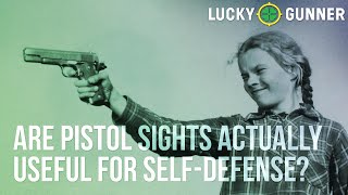 Are Pistol Sights Actually Useful For Self-Defense