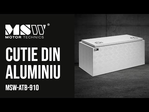 video - Cutie din Aluminiu - 91 x 44,5 x 43 cm - 119 L