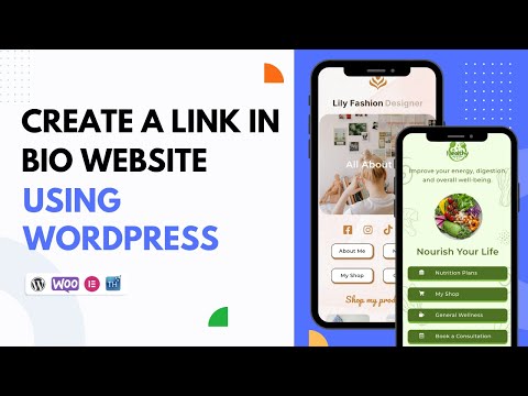Create A Link In Bio Website Using Wordpress Instagram Bio Links Template Themehunk