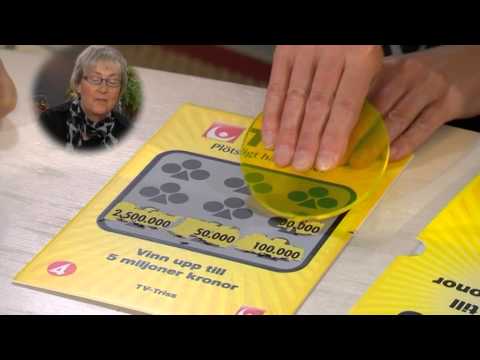 Triss: Marit från Filipstad hoppas på storkovan - Nyhetsmorgon (TV4)