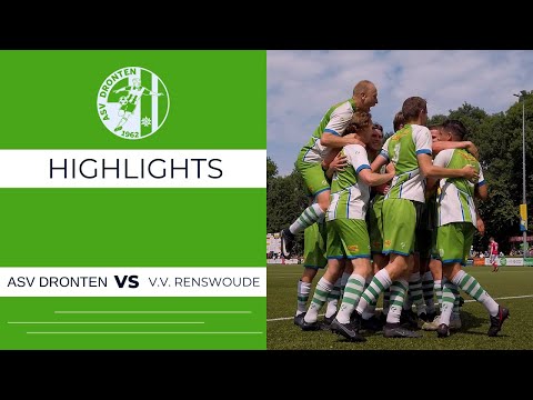 ASV Dronten KAMPIOEN na winst op v.v. Renswoude 🏆 | HIGHLIGHTS