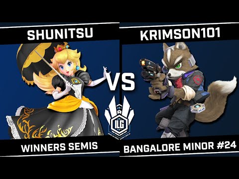 Shunitsu (Peach/Jigglypuff) vs Krimson101 (Fox) - ILG Bangalore Minor #24