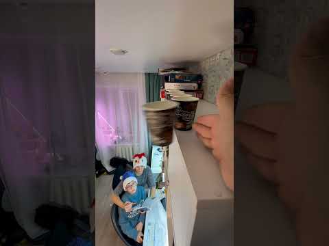 Cat mode and cups #meow #prank