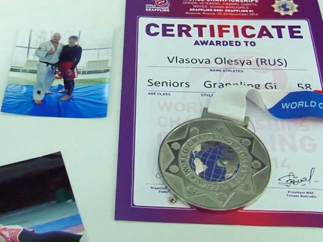 Мировое серебро по грэпплингу у ангарчан!