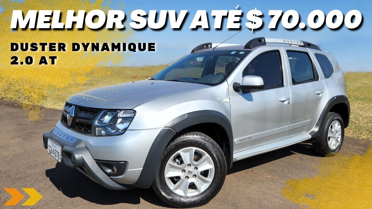 AVALIAÇÃO RENAULT DUSTER DYNAMIQUE 2.0 AUTOMÁTICO 2017: O Melhor Custo Benefício de TODOS!