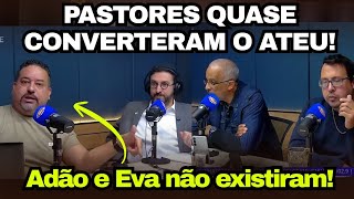 ATEU FICOU EM CIMA DO MURO NO DEBATE CONTRA OS PASTORES. Fábio Sabino. Betão, pr. Calisto e Rabino.