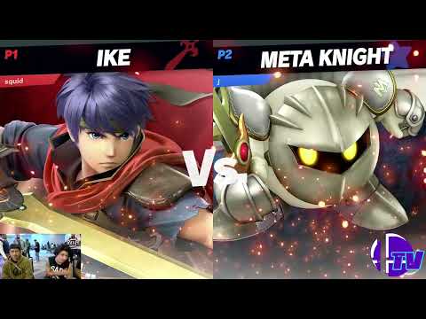 MSM.ZERO 10 Top 32 - SquiDDy (Ike) Vs. Jsan (Meta Knight) - SSBU Tournament