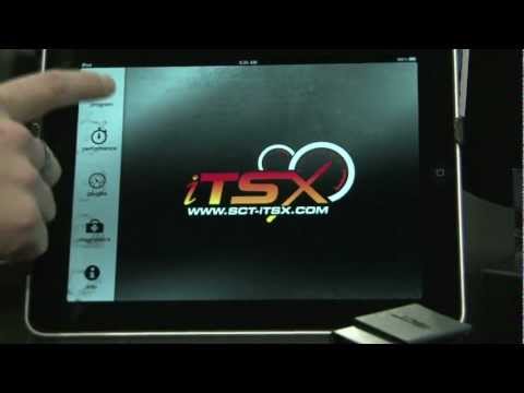 SCT's amazing new iPhone/iPad based iTSX Tuner at SEMA 2011