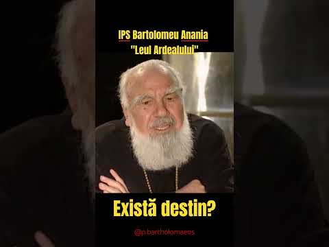Există destin? IPS Bartolomeu Anania. #ortodox #biserica #dumnezeu
