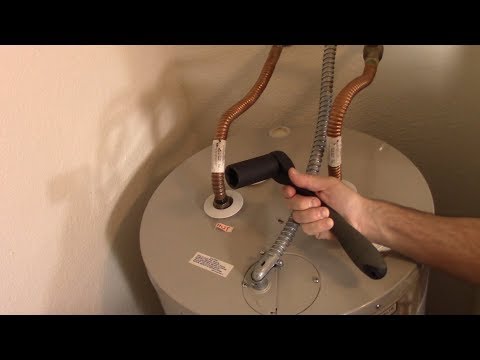 Hot Water Tank Anode Replacement How To Complete A.O.Smith ECT 55 200 Water Heater