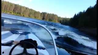 preview picture of video 'Åmli - Nidelva - Fishingtrip - Yamaha 40 hp outboard'