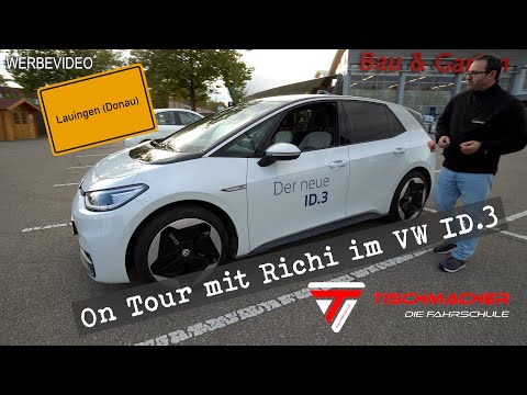 Fahrschule Tischmacher on Tour No. 09 | Lauingen | Fahren lernen mit Richi im neuen VW ID.3