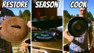The Ultimate Cast Iron Beginner's Guide: Restore, Season, & Cook Like a Pro