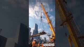 A Normal Day on Site — Until the Crane Sounded Wrong…#fail #construction #engineering #building