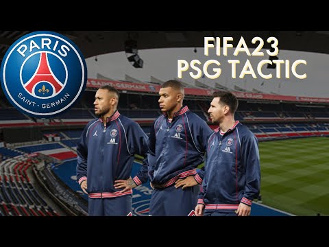 FIFA23-HOW TO PLAY LIKE PSG 2022/2023 4-3-1-2 FORMATION TACTICS AND INSTRUCTIONS