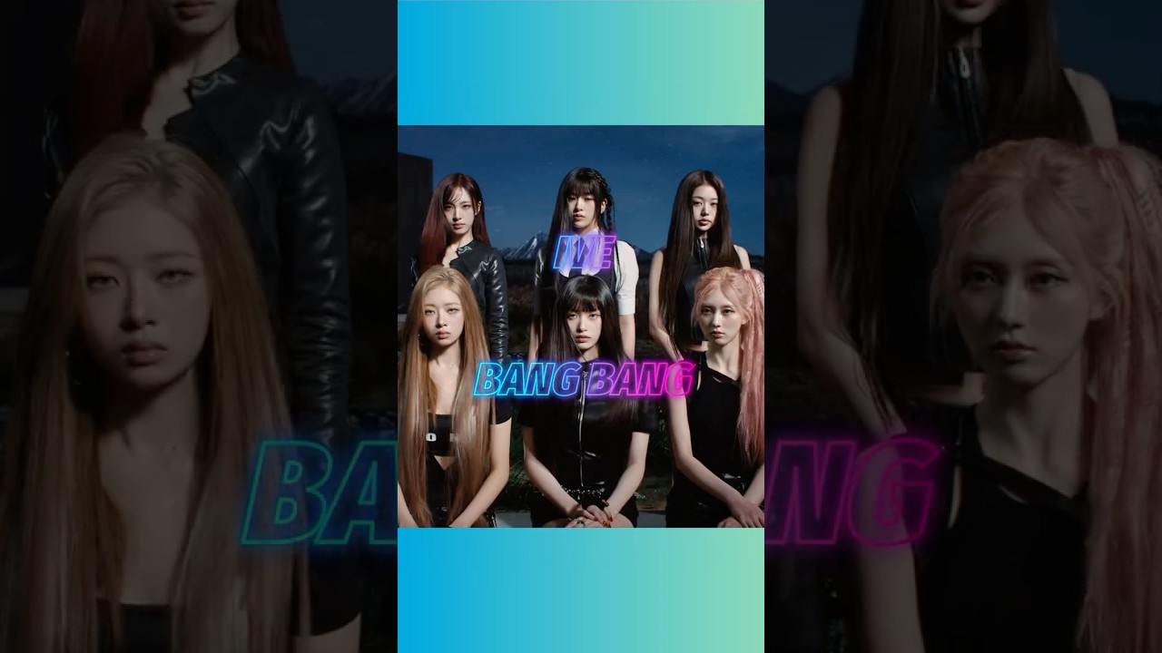 髪をも躍らすIVE「BANG BANG」  #shorts