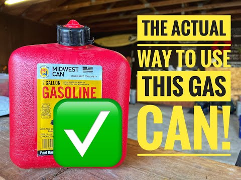 How To Use a Midwest Gas Can: Learn How To Do It Right!