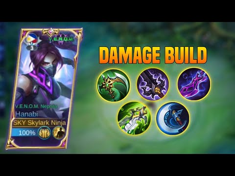 MLBB NEW HANABI REVAMP GAMEPLAY | BEST BUILD FOR RANK PUSH