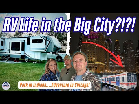 Free2Roam / 🚆 Full-Time RV Living Near Chicago! Park in Indiana & Ride the Train to the City!