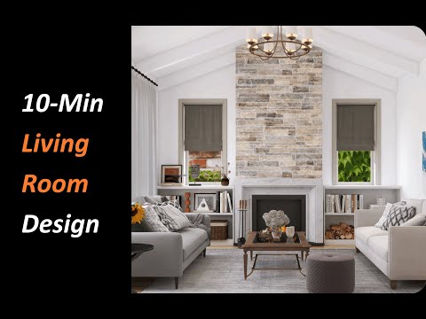 Create a Practical Living Room in 10 Minutes Using Homestyler