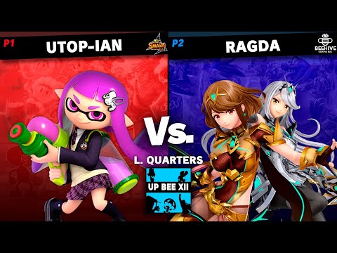 UP BEE XII - Utop-Ian (Inkling) Vs. Ragda (Mythra & Pyra) - L. Quarter Finals