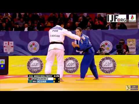 Judo 2016 Grand Prix Tbilisi: Ramirez (POR) - Aguiar (BRA) [-78kg] bronze