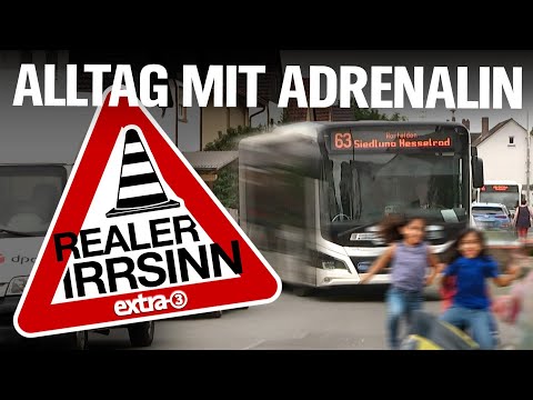 Realer Irrsinn: Bus-Slalom in Büttelborn | extra 3