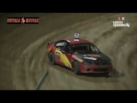Aug 20 at TWW Cairns Speedway - Buffalo Motors Super Street Sedans NQ titles feature race