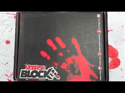 HORROR BLOCK August 2015: EmGo's Horror Blocks N' Stuff