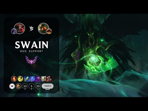 Swain Support vs Nautilus - KR Master Patch 13.9