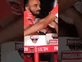 #propanga Rahul vs Steve Thomas arm wrestling Rahul 35 year and Steve 19