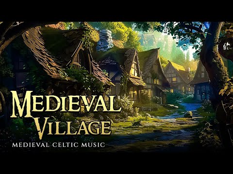 Medieval Fantasy Village | Medieval Celtic Music and Fantasy Celtic Music - 10 Hour No ads
