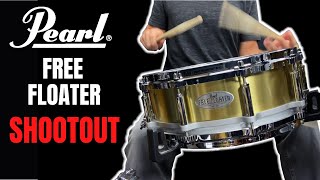 Video thumbnail for ENTIRE PEARL FREE-FLOATING SNARE DRUM RANGE DEMO by Louie Palmer