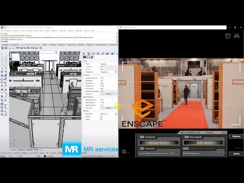 Enscape 2.9 render per Rhino - Lezione #18 #enscape3d #rhinocero
