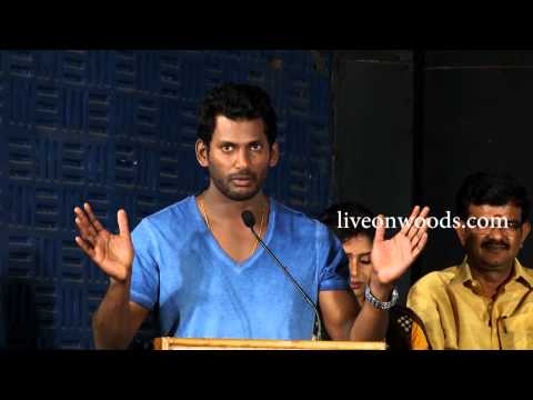 Vishal Speech @ Vellakara Durai Movie Audio Launch