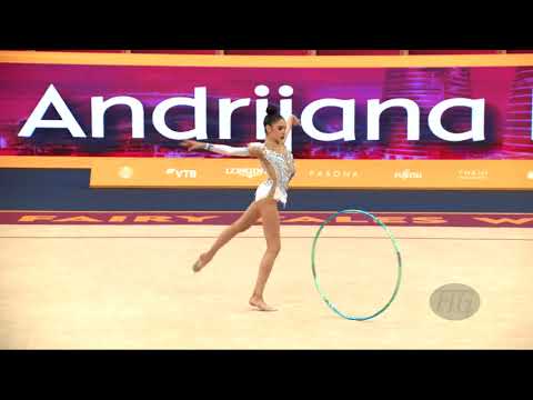 BLAZIC Andrijana (SRB) - 2019 Rhythmic Worlds, Baku (AZE) - Qualifications Hoop