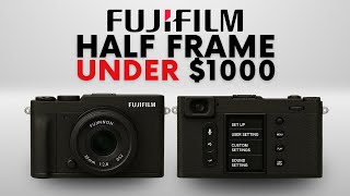Fujifilm Half-Frame Camera LEAKED - Just a mini X100VI?