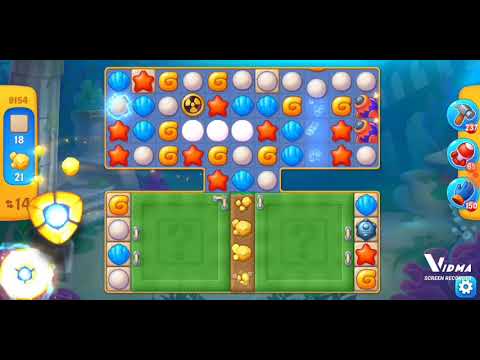 Fishdom. 9154 level no boosters and diamonds. 18 moves