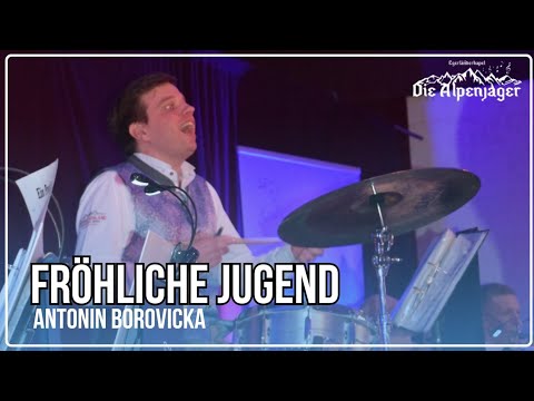 FRÖHLICHE JUGEND (Polka) LIVE 🎶 - Egerländerkapel Die Alpenjäger