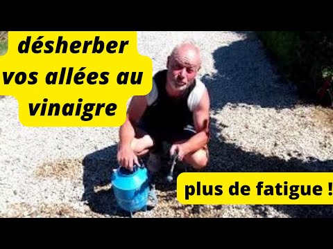 Désherber vos allées sans difficulté