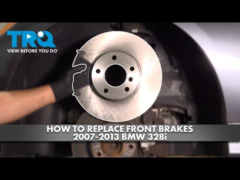 How to Replace Front Brakes 2007-2013 BMW 328i