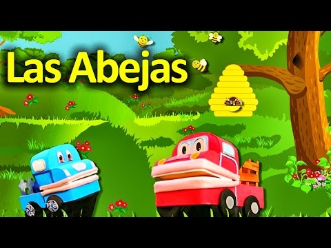Las Abejas conocen a Barney El Camión y a Panchito - Videos Educativos para Niños en Español